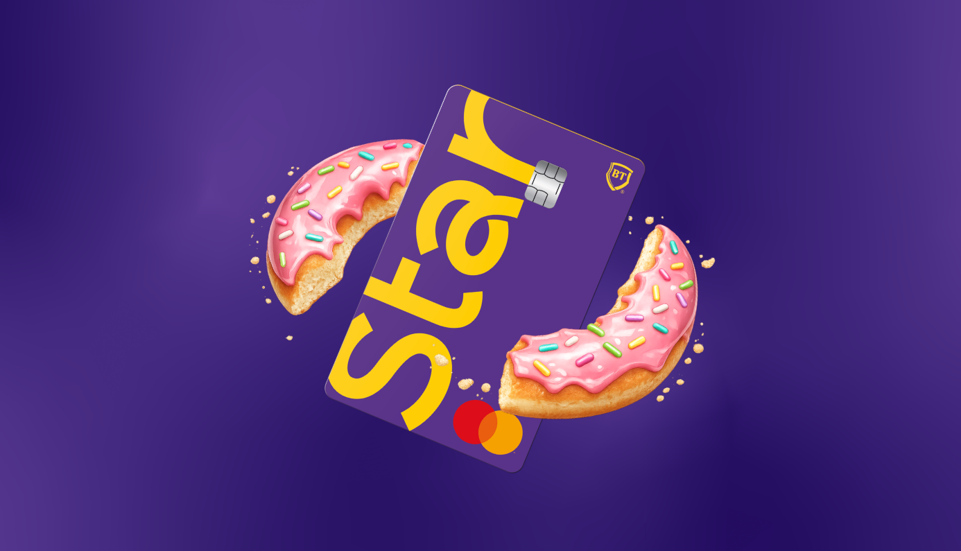 Dividi i benefici e il budget - emetti la carta Star per chi vuoi tu