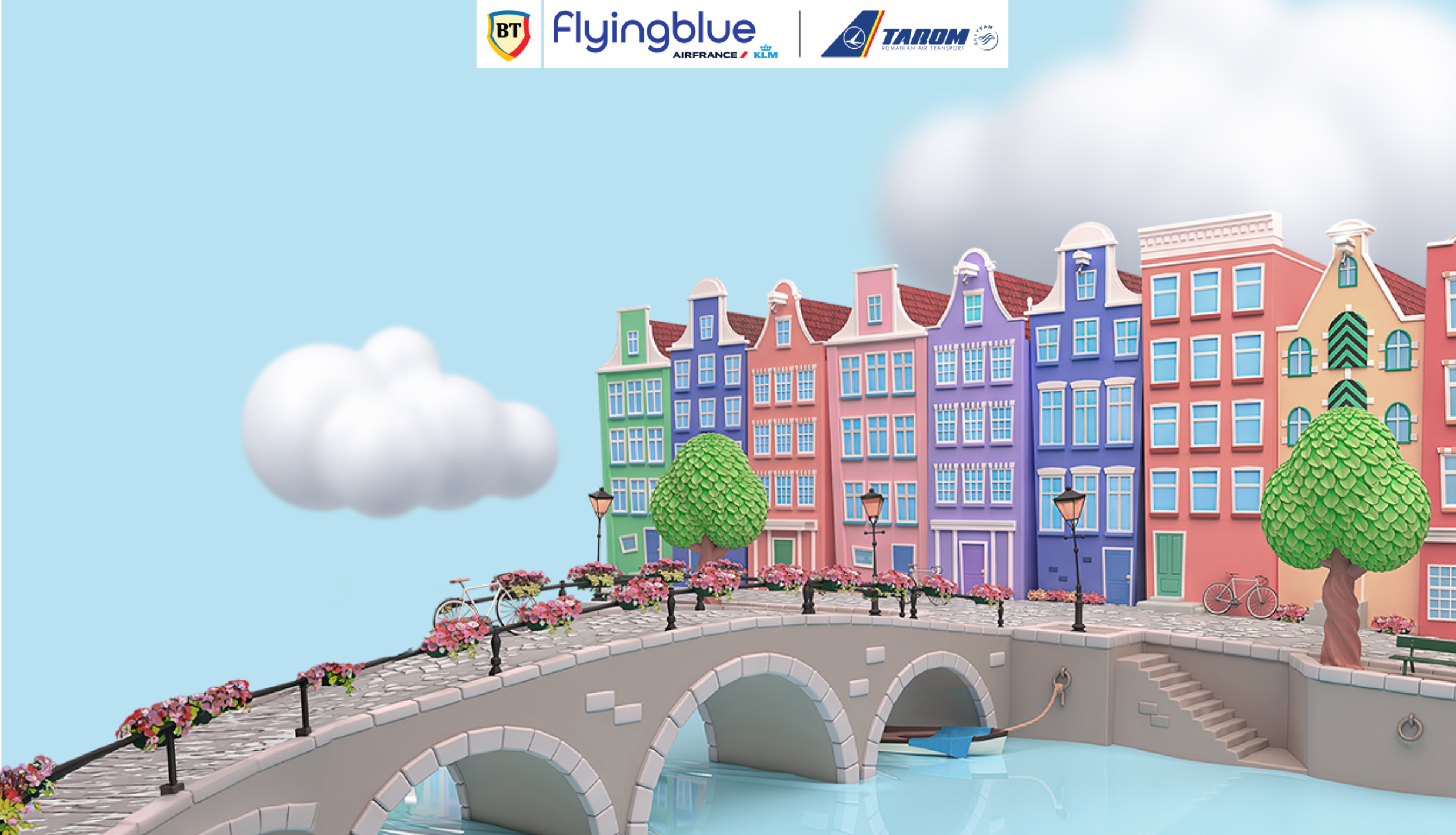 Cumpărături și planuri de vacanță? Cu BT Flying Blue le bifezi pe amândouă