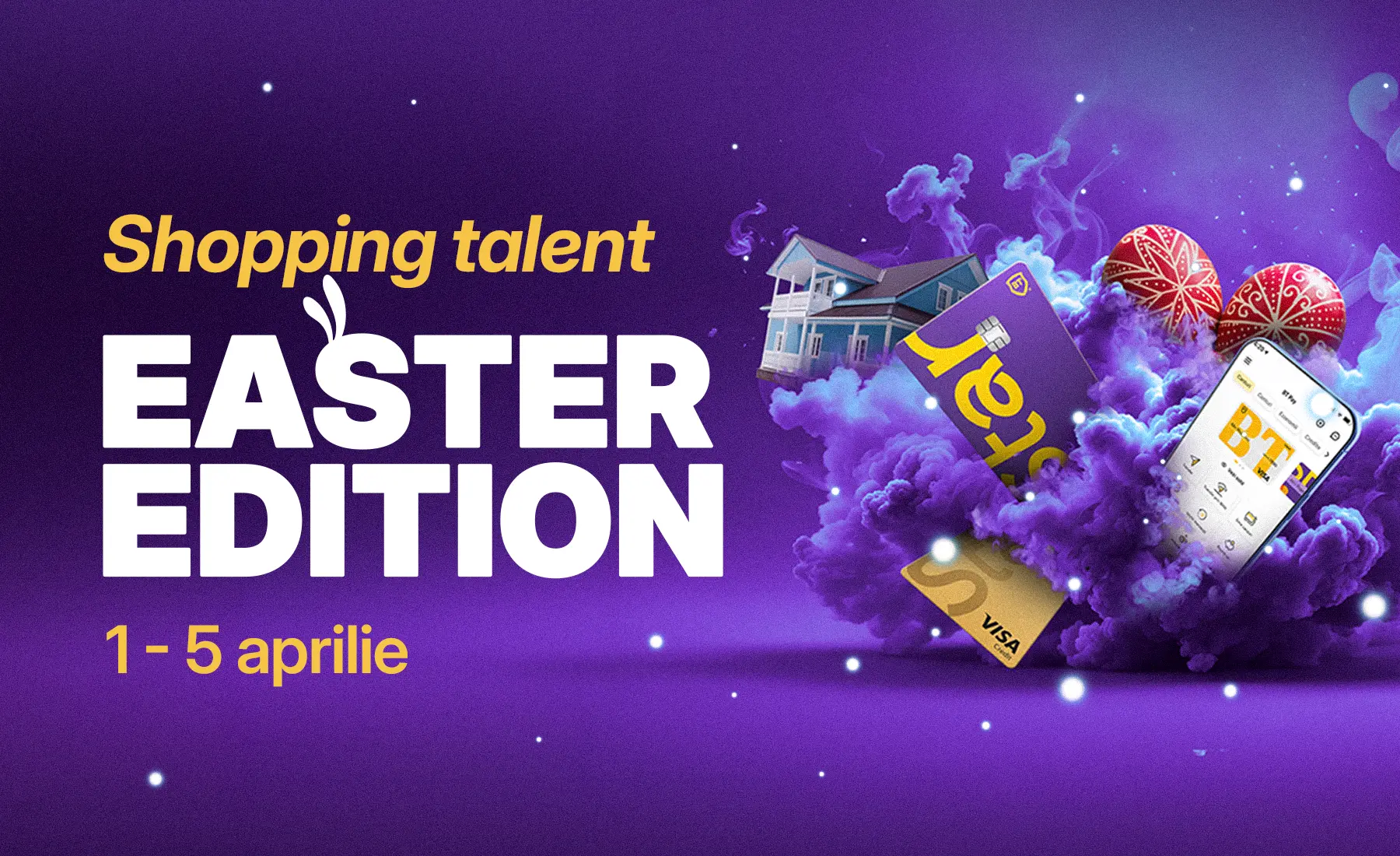 Pregătiri de Paște sau oferte de banking? Și, și 💜