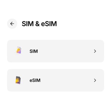SIM & eSIM